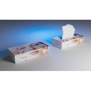 White Fresch - dwuwarstwowe chusteczki higieniczne w kartoniku 150 szt.