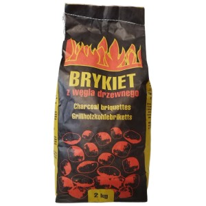 Brykiet węgla drzewnego 2 kg