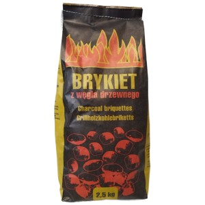 Brykiet węgla drzewnego 2,5 kg