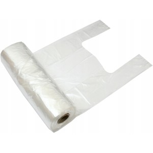 Reklamówka na rolce „zrywka” – 100 szt. | 5 kg | 10 mikronów