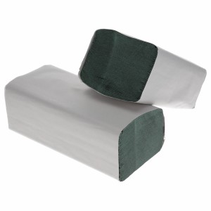 Ręcznik ZZ makulatura zielona 25x23 4000 1w