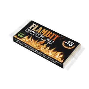 FLAMBIT podpałka ekologiczna 48 kostek (12mm) double pack (24)