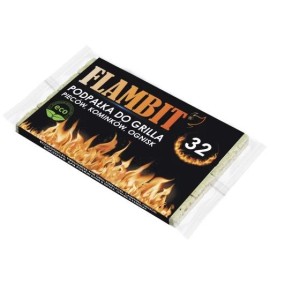 FLAMBIT podpałka ekologiczna 32 kostki (12mm)